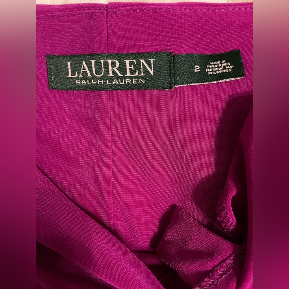 Ralph Lauren fuchsia dress